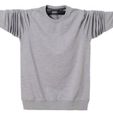 Men's T Shirt Long Sleeve Tshirt Clothing Casual Classic O-Neck Collar T-Shirts Cotton Tops Tees Mart Lion   