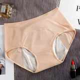 Menstrual Panties Women Pants Leak Proof Incontinence Underwear Period Proof Briefs Mart Lion nude L China|1pc