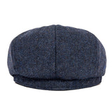 Men's 8 Piece Wool Blend Newsboy Flat Cap Gatsby Retro Hat Driving Caps Baker men's Hats Women Mart Lion   