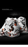  Autumn And Winter Graffiti Basketball Shoes Designer Hip-hop Sneakers Outdoor High top Trend Sports Mart Lion - Mart Lion