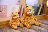 Fat Angry Cat Soft Plush Toy Stuffed Animals Lazy Foolishly Tiger skin Simulation Ugly Cat Plush toy Xmas Gift For Kids Lovers Mart Lion   