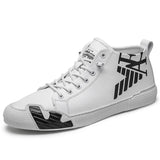 Hot Superstar Sport Shoes Men's Casual Shoes High top Luxury Comfort Leather Skateboard Sneakers Zapatillas Mart Lion White -9237 39 China