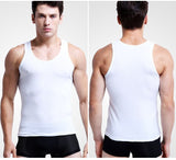 3pcs/lot Cotton Men's Underwear Sleeveless Tank Top Solid Muscle Vest Undershirts O-neck Gymclothing T-shirt vest Mart Lion   