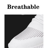 Men's Walking Shoes Breathable White Casual Sneakers Lace-up Lightweight Tennis Shoes Mart Lion   