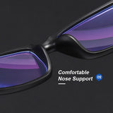 Ahora Ultralight TR90 Reading Glasses Blue Light Blocking Presbyopia Eyeglasses Men's Hyperopia Optical Eyewear +1.0+1.5+2.0+2.5+3 Mart Lion   