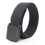 Military Tactical Waist Belt for Men's Outdoor 170 130 140 150 160cm Jeans Belts Nylon Strap Pants with Plastic Buckle Mart Lion   