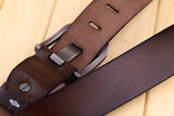 Genuine Leather for Men's Jeans Belt Strap Luxury Brand Pin Buckle Belts Cummerbunds Ceinture Homme Mart Lion   