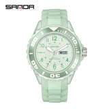 Women Watches Sports Waterproof Wristwatches Luminous Watch Casual Clocks Relogio Feminino Mart Lion Green  