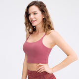 Push Up Sports Women Padded Comfy Gym Bra Underwear Active Wear Workout Fitness Top Black Mart Lion Plum purple S 