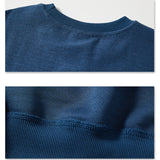 Autumn T-Shirt Men's Cotton T Shirt Full Sleeve Solid Color T-shirts Tops Tees O-neck Long Shirt