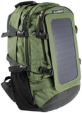 Travel Hiking Backpack 6.5w 6v Solar powered Panel Backpack Multipockets Laptop Bag Unisex Shoulder Bags Sport Rucksack Mart Lion green  