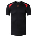 jeansian Men's Sport Tee Shirt T-Shirt Tops Running Gym Fitness Workout Football Short Sleeve Dry Fit LSL1050 Black2 Mart Lion LSL1058-Black US S China