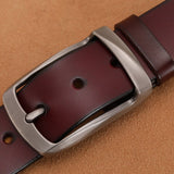 Men's Luxury Cow Genuine Leather Belts Waist Strap Vintage Cowskin Belt Jeans Cummerbunds ceinture homme Mart Lion   