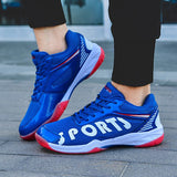 Couples Training Badminton Shoes Lightweight Mesh Volleyball Sneakers Anti skid Breathable Tennis Men's Mart Lion   