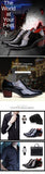 Dress Shoes Patent Leather Men's Formal Office Weding Footwear Me'sn High Heels Shoes Mart Lion   