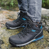 Outdoor Men's Hiking Shoes Waterproof Hiking Boots Winter Sport Mountain Climbing Trekking Sneakers Mart Lion   