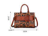PU Leather Handbags Ladies Shoulder Messenger Tote Designer Women Mart Lion   