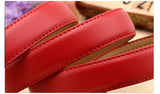 Women Belt Designer Brand Real Genuine Leather Strap Automatic Buckle Belts Pasek Damski Riem Mart Lion   