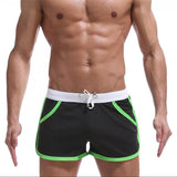 Summer Men's Shorts Casual Home Sleep Bottoms Lightweight Arrow Pants Fitness Bodybuilding Sweatshorts Quick Dry Beach Shorts Mart Lion Black 02 M China