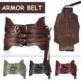 Steampunk Women Vintage Wide Belt Men's Knight Armors Medieval Viking Pirate Costume For Adult Medieval Cosplay Accessories Mart Lion   