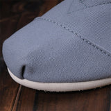 Summer Classic Blue Canvas Loafers Men's Women Low Flat Shoes Slip-on Casual Shoes Espadrilles zapatos hombre