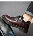 Men's Casual Zapatos De Hombre Genuine Leather Autumn  Winter Luxury Loafers Tooling Sock Shoes Mart Lion   