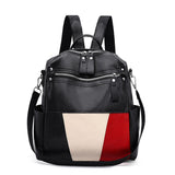 PU Leather Women Backpack Anti-Theft Travel Backpack Large Capacity School Bags for Teenage Girls Mochila Mart Lion Black 1 China 