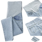 Sky Blue Women's Maternity Jeans for Pregnant Pregnant Pants Pregnancy Clothes  Maternity Mart Lion   