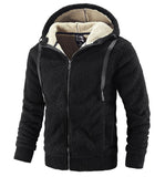 Men's Hoodies Winter Thick Warm Teddy Cashmere Fleece jacket Coat Sportswear Streetwear Hoody Sweatshirts