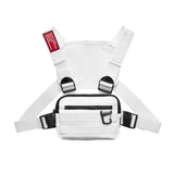 Chest Rig Men's Bag Casual Function Outdoor Style Chest Bag Small Tactical Vest Bags Streetwear For Male Waist Bags Kanye Mart Lion White 1 chest bag  