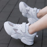 Autumn Mesh Kids teens Sneakers Shoes For Girls Sport Child Leisure Tenis Infantil Casual Warm Running Boy Mart Lion   