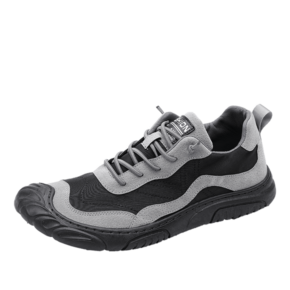 Men's Casual Shoes Canvas Denim Loafers Breathable Sneakers Walking Footwear Mart Lion dark grey 39 