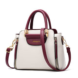 Shoulder Bag Women Handbags tassel Contrast Sweet Messenger Crossbody Mart Lion white red  