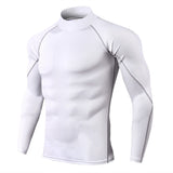 Gym Men's T-shirt Basketball Football Compression Shirt Men's Bodybuilding Tops Tee Tight Rashguard Short Sleeves Clothes Mart Lion TC-59 XL 
