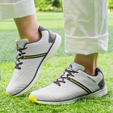 Men's Waterproof Golf Shoes Professional Lightweight Golfer Footwear Outdoor Golfing Sport Trainers Athletic Sneakers Mart Lion   