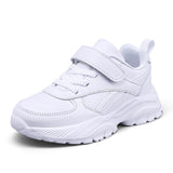Sport Children Shoes For Kids Sneakers Boys Casual Girls Sneakers White Leather Running Footwear School Trainers Mart Lion White 26 