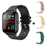 Smart Watch Men's Women Heart Rate Fitness Tracker Bracelet Watch Bluetooth Call Waterproof Sport Smartwatch For Android IOS Mart Lion add extra 3 straps  