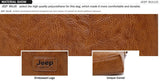 Men's Bag 2PC/Set Leather Messenger Shoulder Bags Crossbody Casual Bags  Mart Lion