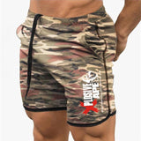 Summer Running Shorts Men's Sports Jogging Fitness Shorts Quick Dry Gym Shorts Sport gyms Pants Mart Lion Camouflage M 