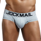 Men's Underwear Briefs Jockstrap Pouch Cuecas Cotton Stripe Panties Thongs Underpants Mart Lion   