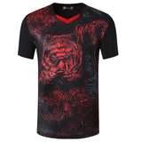 Jeansian Men's T-Shirt Sport Short Sleeve Dry Fit Running Fitness Workout Black Mart Lion LSL255-Black US M China