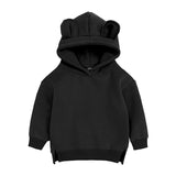 Children Clothing Hoodies For Girls Boys Sweatshirt With Hood Autumn Cute Thicken Fleece Outerwear Kids Clothes From 0-4 Year Mart Lion Black 73(6-9onth) China