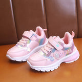 Girls sports shoes leather casual student running shoes girls travel Mart Lion   