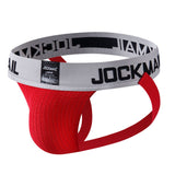 Men's Jockstrap Athletic Supporter Gym Strap Brief Jockstraps Gay Men's Underwear Mart Lion JM230RED L(30-32inches) 