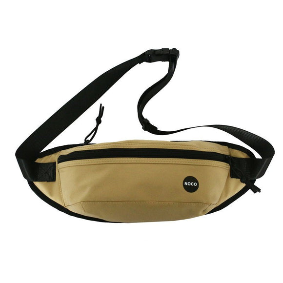 Men's Banana Waist Bags Trend Hip Belt Pack Casual Travel Crossbody Bag Chest Pack Unisex Fanny Pack Sports Phone Pouch Mart Lion Khaki Waist Bag  