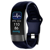  P11 Plus ECG+PPG Smart Bracelet Blood Pressure Heart Rate Monitor Band Fitness Tracker Pedometer Waterproof Sport Smartband Mart Lion - Mart Lion