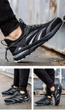 Safety Shoes Men's Women Steel Toe Boots Indestructible Work Lightweight Breathable Composite Toe Mart Lion   