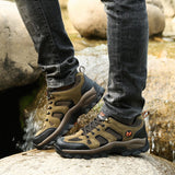 Men's Hiking Shoes Women Warm Fur Sneakers Lace Up Plush Summer Boys Walking Adult Outdoor Footwear Winter Mart Lion   