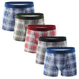 calzoncillo hombre 5pcs/lot Underwear Men's Boxers Cotton Shorts Boxershorts Home Underpants Men's Underwear Boxer cuecas masculina Mart Lion B S 5pcs