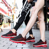 Couple Running Shoes Breathable Outdoor Air Sports Men's Lightweight Sneakers Women Athletic Footwear Mart Lion   